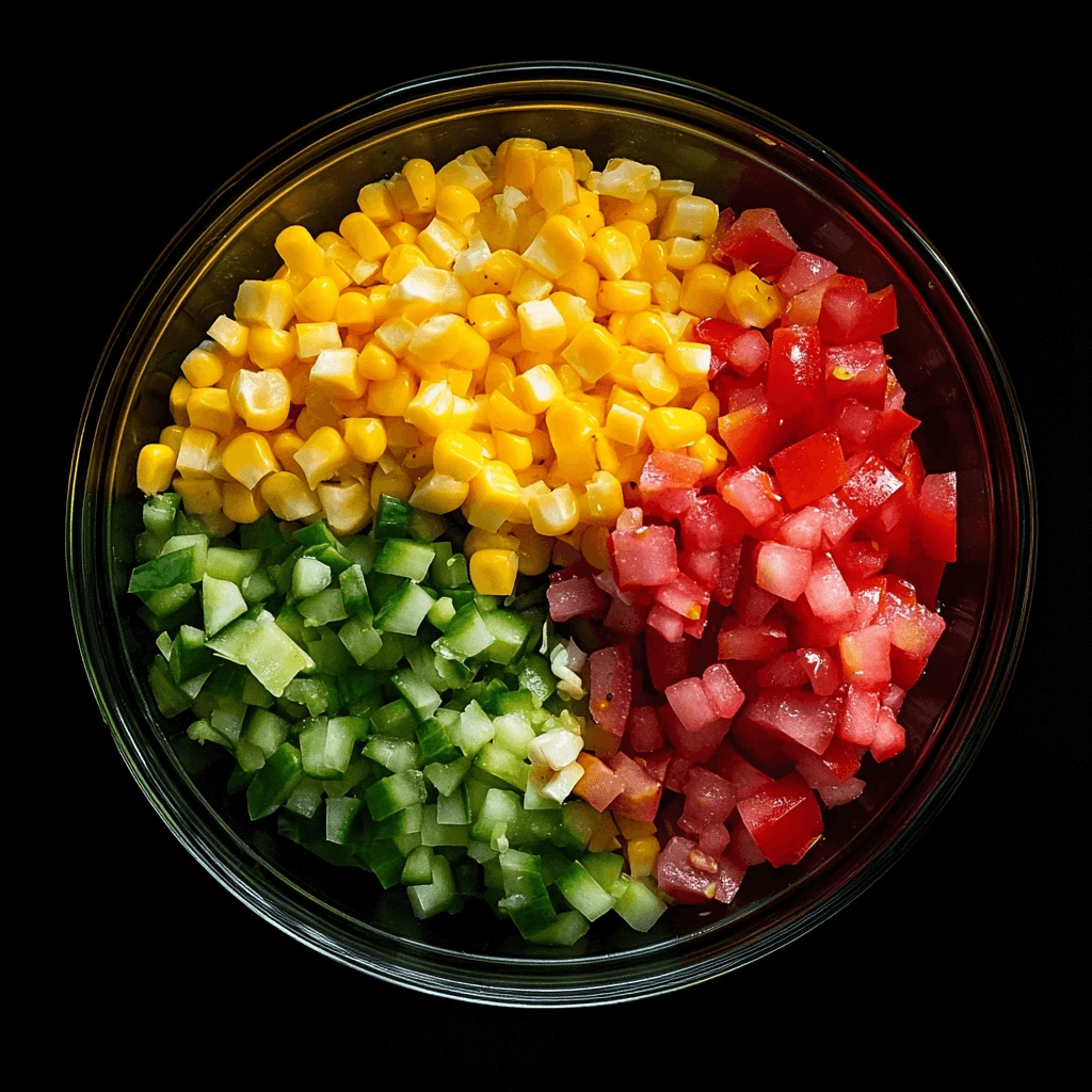 Ultimate Guide to Cornbread Salad: A Perfect Dish for Every Occasion 7 "Four ingredient corn salad ready to serve"