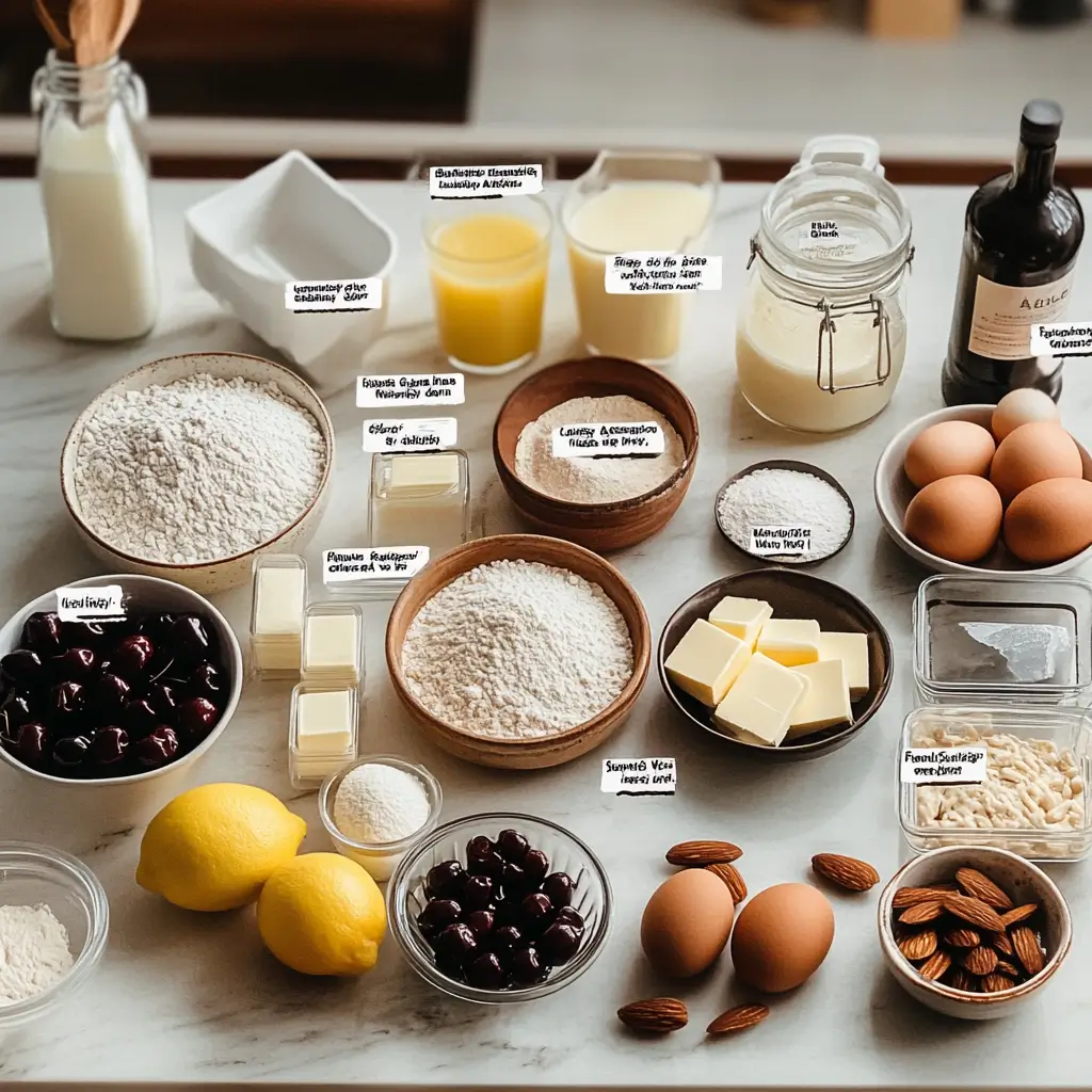 Discover the Secrets of the Delicious Italian Rum Cake: A Must-Try Recipe 6 "Ingredients for Italian Rum Cake: eggs, flour, butter, sugar, dark rum, vanilla extract, and more."