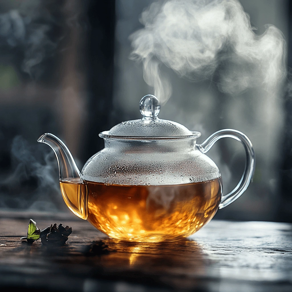 Natural Mounjaro Recipe: Safe and Powerful Weight Loss Guide 12 Steeping natural Mounjaro herbal tea