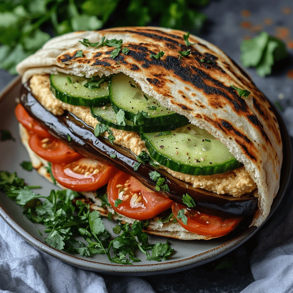 Easy Vegan Sabich Sandwich Recipe: A Flavorful Middle Eastern Feast